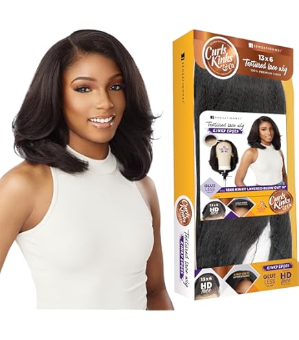 Amazon.com : Sensationnel Curls Kinksandco Kinkyedges Wig - Kinky