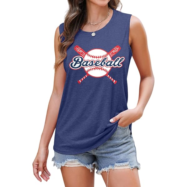Women's Baseball Mom T-Shirt - Soft Game Day Graphic Tee For Summer