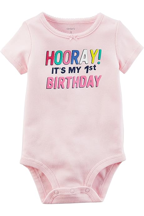 First birthday shirt girl carter's Clearance