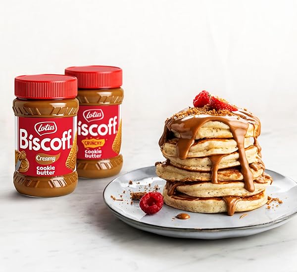 LOTUS BISCOFF – COOKIE BUTTER SPREAD – CREAMY -NON GMO – VEGAN- 105.8OZ PAIL