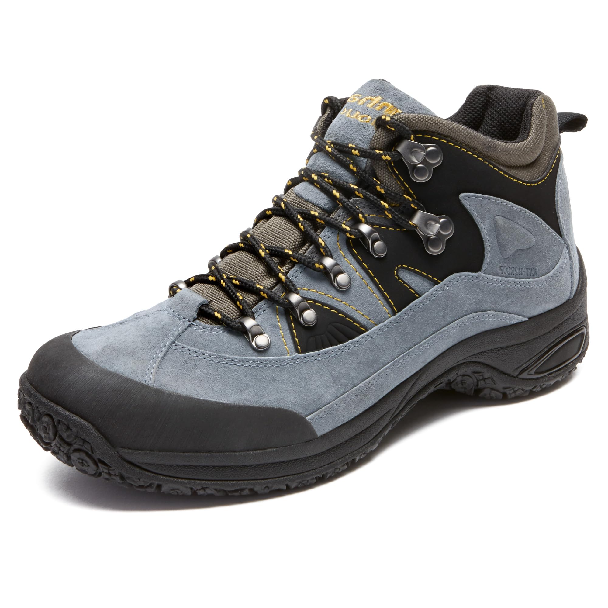 Dunham mens Cloud hiking shoes, Slate Black, 12 Wide US