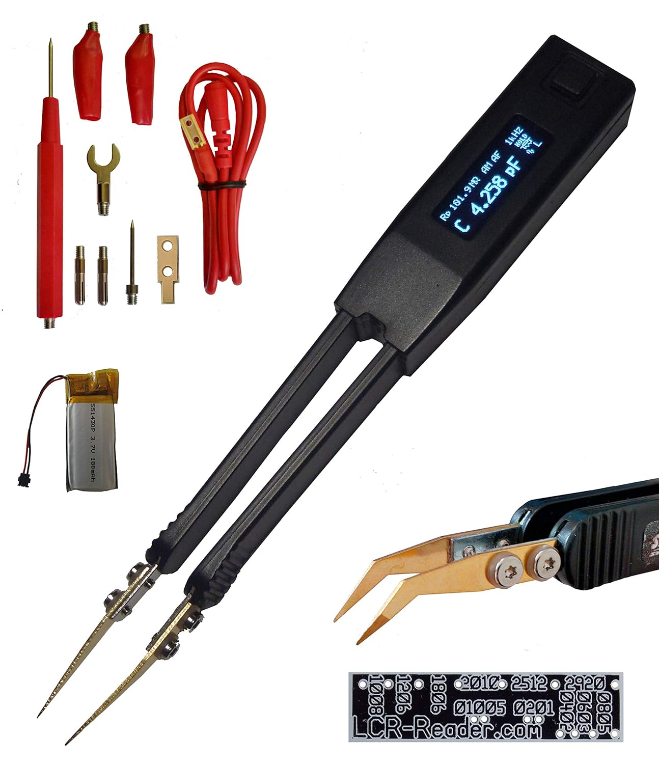Smart Tweezers ST5S Professional LCR Meter With Extras ESRmeter
