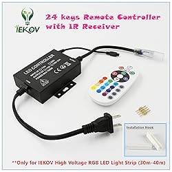 IEKOV LED NEON Light, AC 110-120V Flexible RGB LED