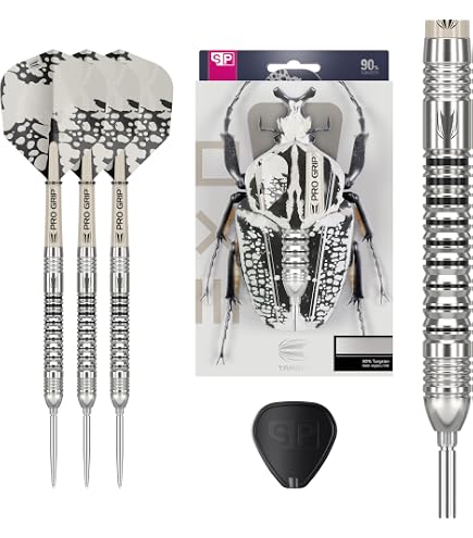 Target Darts Phil Taylor Power 8-Zero 4 Black Steel Tip Swiss
