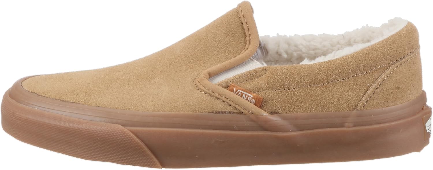 sherpa vans slip on tan