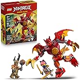 LEGO NINJAGO Kai’s Dragon Mech Battle Pack Building Toy for Boys, Girls, & Kids, Ages 6+ - Poseable Dragon Figure & 3 Charact