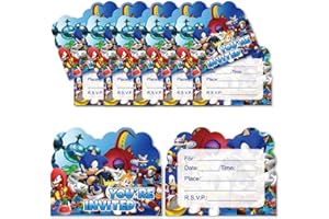 20PCS Birthday Invitation Cards,Birthday party Supplies for Kids or Adults.