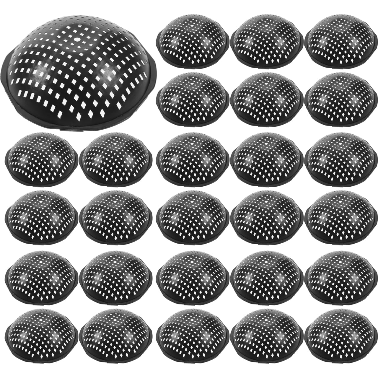 SEWOART 50Pcs Flower Pot Hole Mesh Pads Plant Pot Drainage Net Bottom Pads for Soil Retention and Ventilation Suitable for Garden and Bonsai Planters