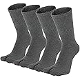 HONOW Tabi Socks, Split Toe Flip Flop Socks High Crew for Men and Women Cotton Pack of 4