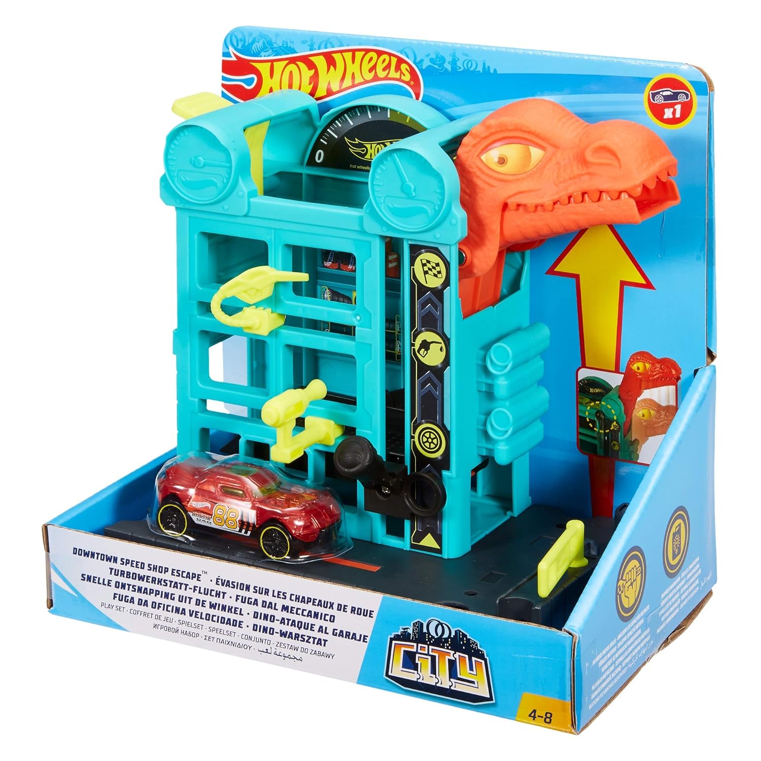 hot wheels downtown pizza toss