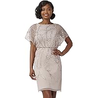 Amazon.com: Adrianna Papell Womens Beaded Blouson Special Occasion Dress,  Rose Quartz, 2 US : Clothing, Shoes & Jewelry