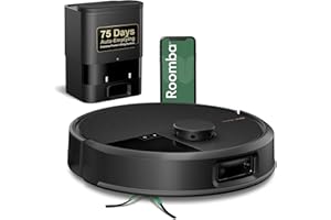 iRobot Roomba Max 705 Vac Robot Vacuum + AutoEmpty Dock - Extreme Power-Lifting Suction, Anti-Tangle Dual Rubber Brushes, Self-Empties, Recognizes and Avoids Obstacles, LiDAR Navigation