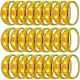 100 Pcs LED Bracelets Sound Activated with Flashing LED Strobe Music Control Light Up Bracelets for Rave, Game Prizes, Birthday Party Favor,Valentine's Day gift