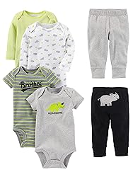 Simple Joys Baby Boy's 6 piece Little Character