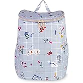 kate spade new york Insulated Backpack Cooler Large Capacity, Portable Soft Cooler Bag for Picnics, Beach, Pool, Hiking (Park Picnic)