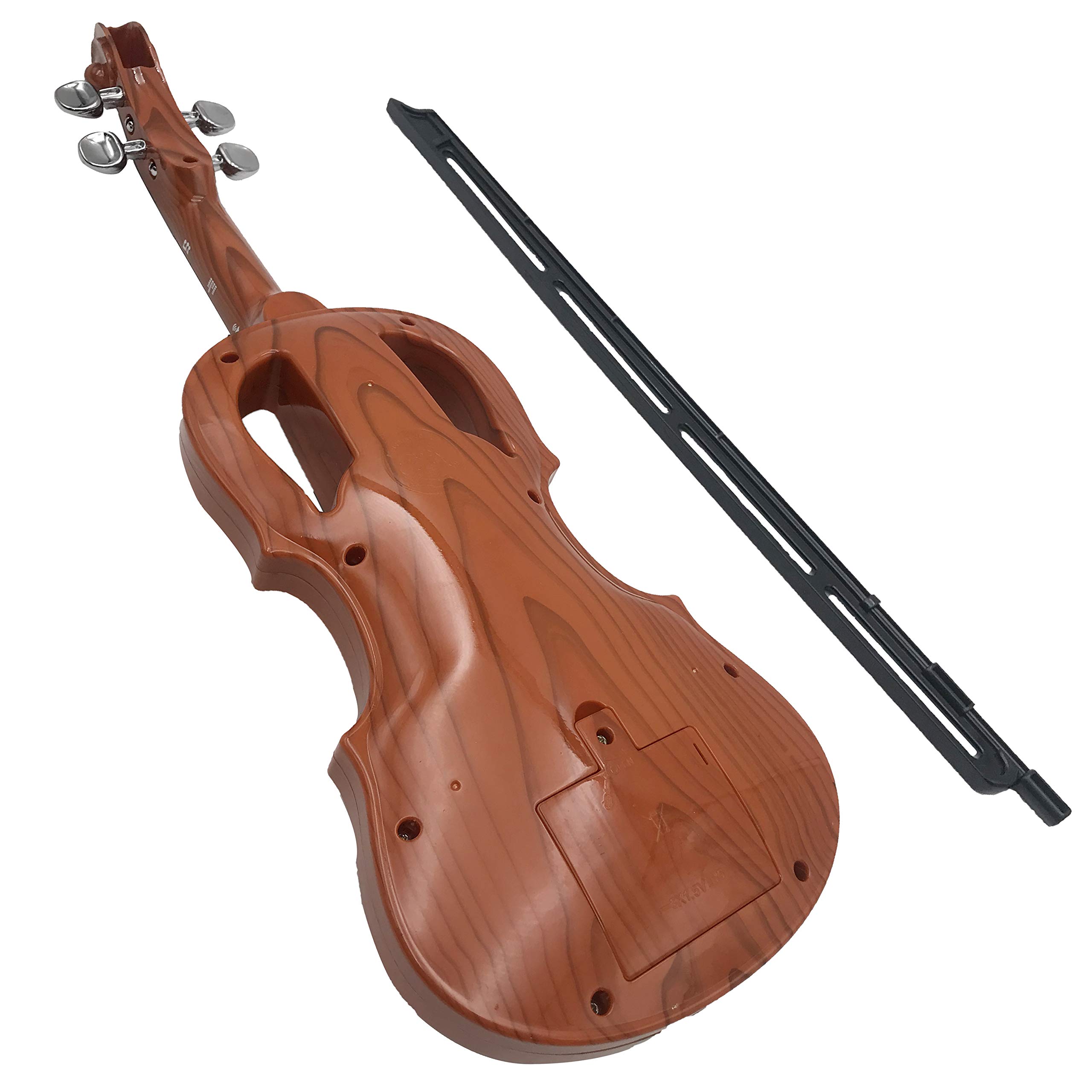 Kid's Electrical Toy Violin for Beginners with 7 Songs & Adjustable Rhythm Musical Instrument for 5-6-Year-Olds