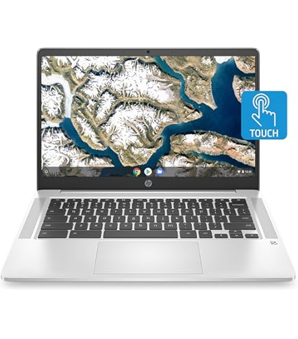 Amazon.com: HP Chromebook x360-14 HD Touch Laptop, Pentium