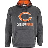 Zubaz Official NFL Hoodie with Logo and Colorful Hood Designs (Small - 5XL)