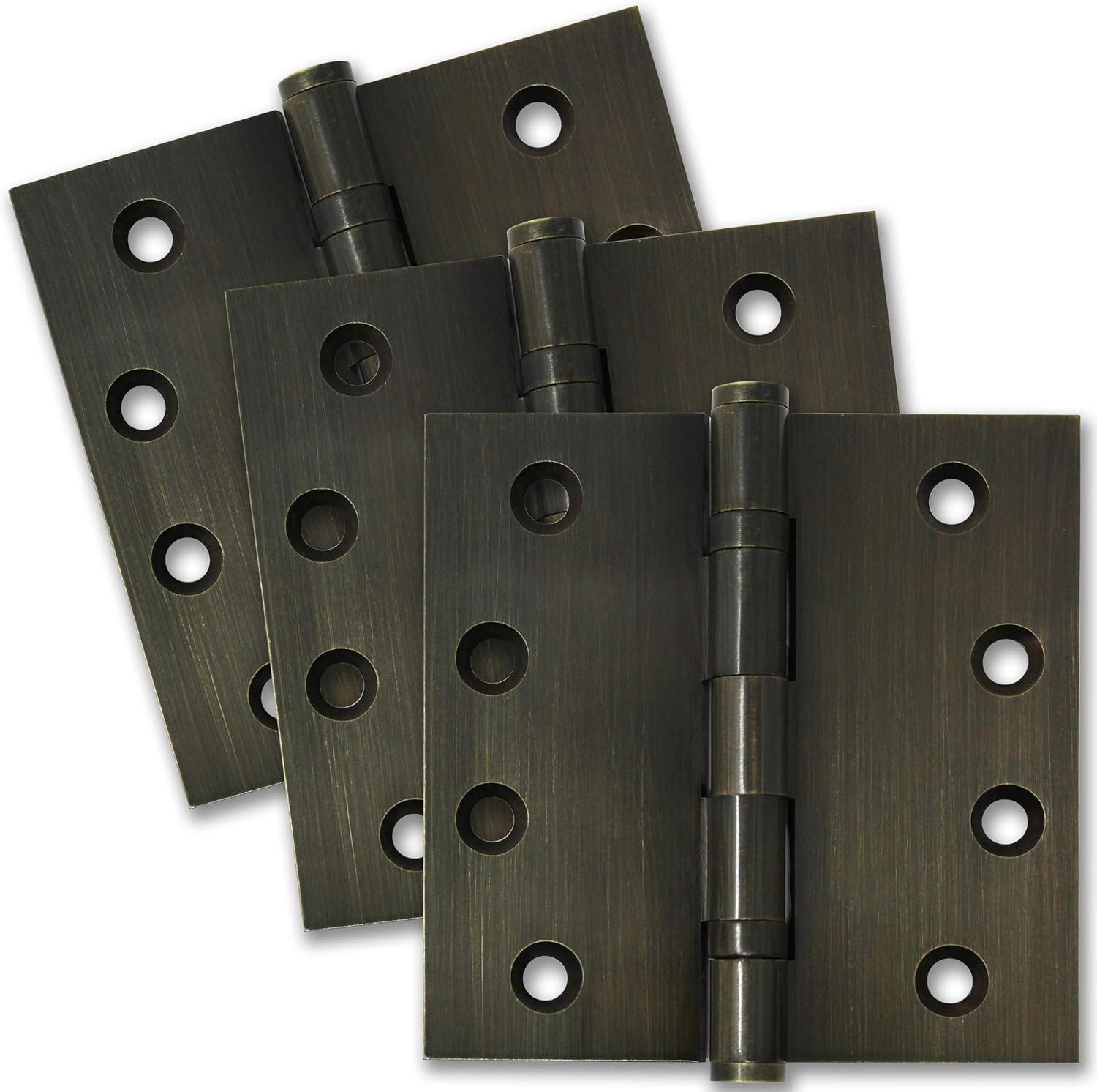 Finsbury Hardware Solid Brass Door Hinge Heavy Duty Ball Bearing 4x4