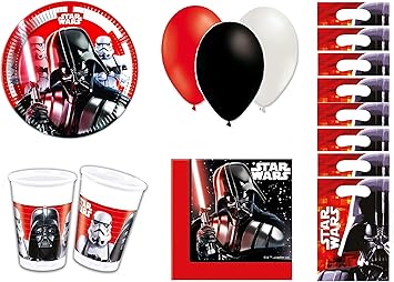 kit anniversaire star wars Disney Kit Anniversaire Star Wars 8 Personnes Amazon Fr Jeux Et kit anniversaire star wars