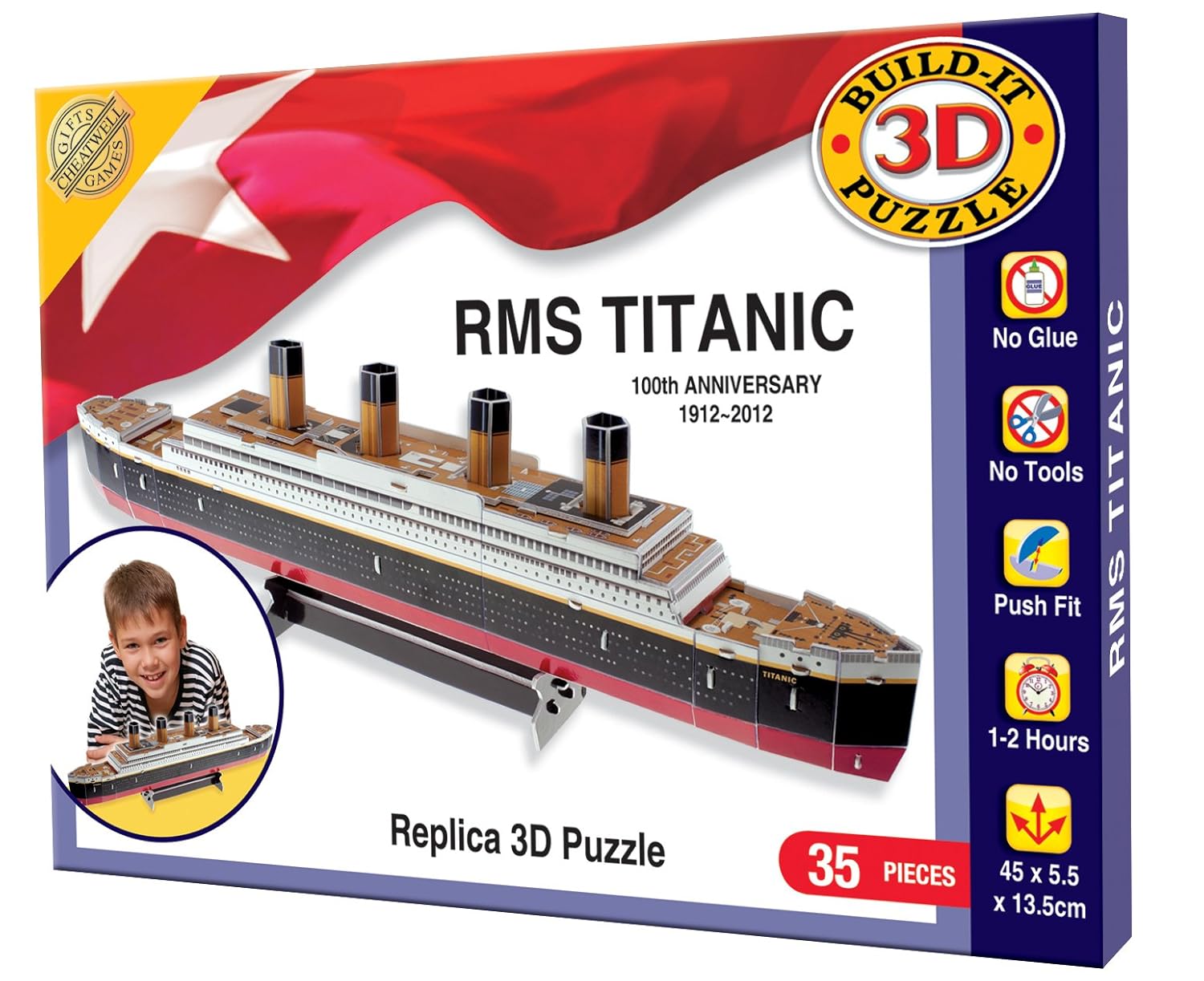 Cheatwell Games 3D Puzzle Titanic Amazon.co.uk Toys & Games