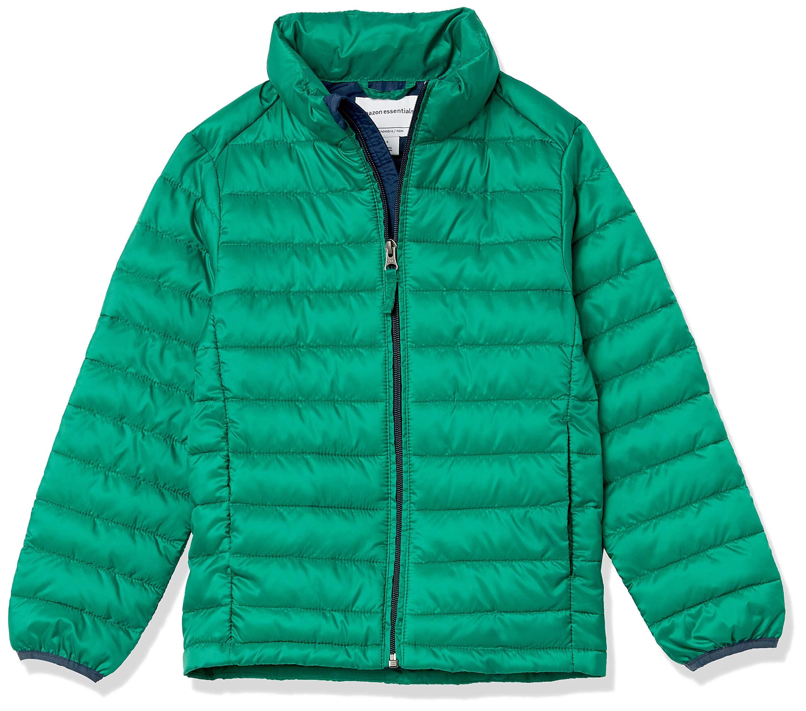Amazon Essentials Toddler Boys' Lightweight Water-Resistant Packable Puffer Jacket, Green, 4T Image Amazon Essentials Toddler Boys' Lightweight Water-Resistant Packable Puffer Jacket, Green, 4T Image