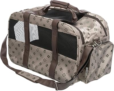 28903 Tasche Maxima, erweiterbar, 33 × 32 × 54 cm, beige/braun