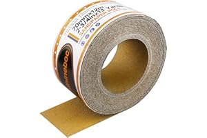 Shineboc 400 Grit Sandpaper Roll Hook & Loop Sand Paper Continuous Longboard 2-3/4" Wide 13 Yard Sanding Sheets for Automotive, Woodworking Color Sanding, Finishing Metal, Plastic, Hand Sanding Blocks