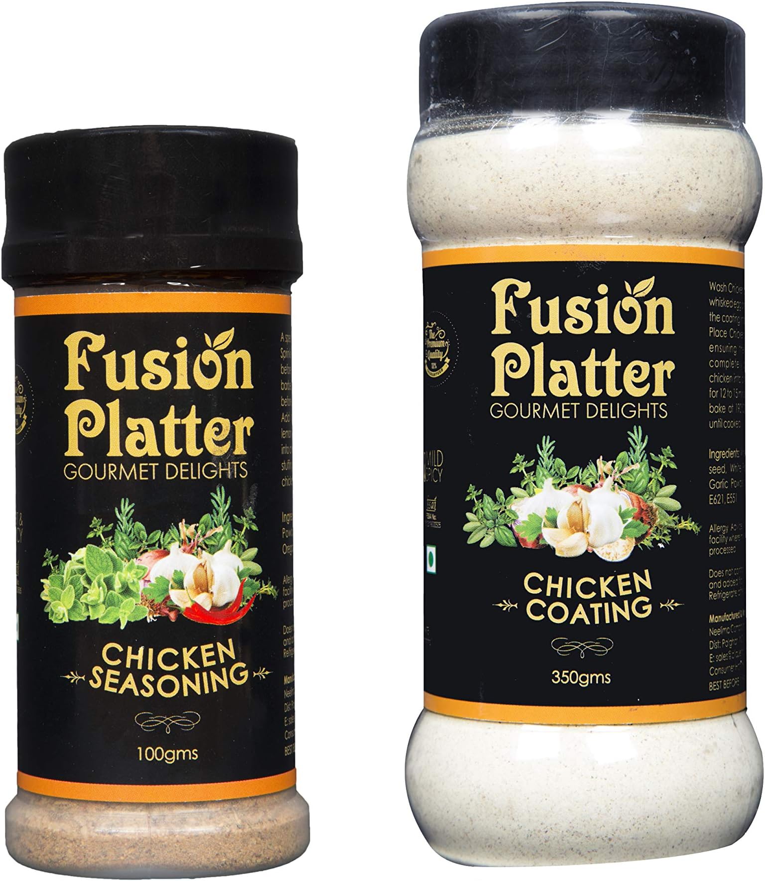 Fusion Platter Chicken Seasoning, Chicken Coating (Combo of 2)