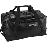Eagle Creek Migrate 40L Duffel Bag, Midnight Black | Expandable, Durable Travel Duffel, Weather-Resistant Fabric, Comfortable Shoulder Straps, Perfect for Weekend Getaways