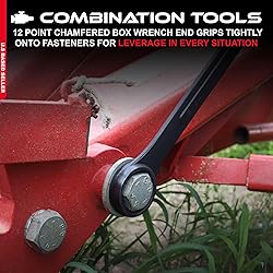 ABN Large Combination Wrench Set 33 to 50mm