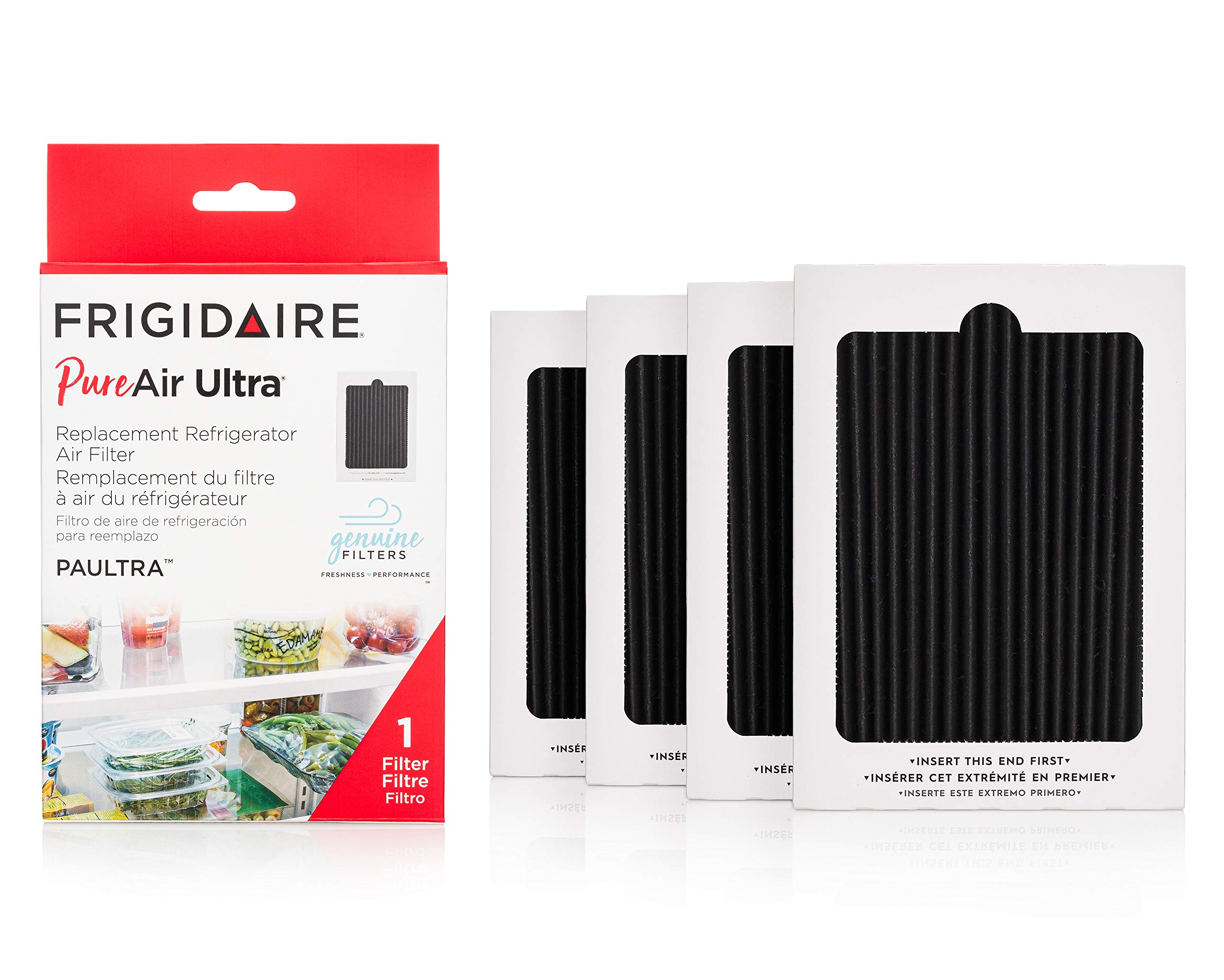 Photo 1 of Frigidaire PAULTRA Pure Air Ultra 4 Count Air Filter, 6.5" x 4.75"