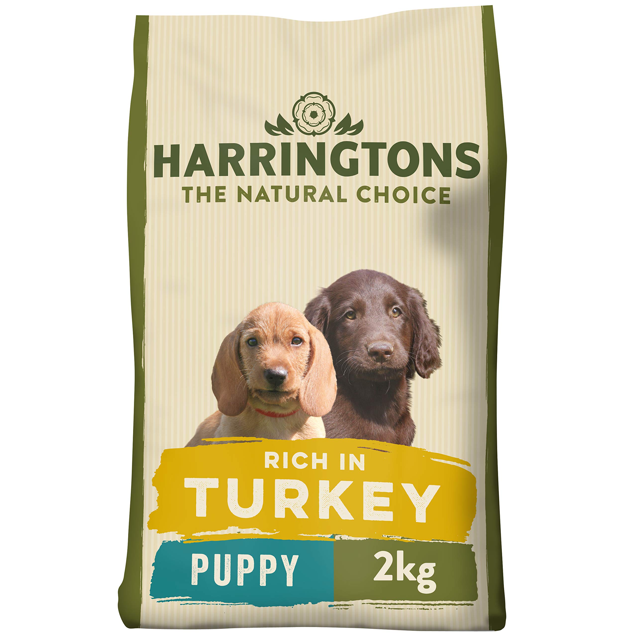 Harringtons Complete Dry Puppy Food Turkey & Rice 4x2kg - Made with All Natural Ingredients