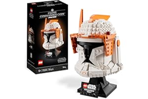 LEGO 75350 Star Wars The Clone Cody Commander's Helmet, Buildable Model for Adults, The Clone Wars Collection, Christmas Home Decoration, Gift Idea