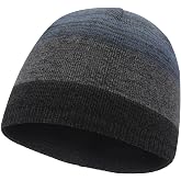 ZLYC Men Fashion Knit Fisherman Beanie Hat Winter Warm Thick Skull Cap | thick soft fleece inner lining, travel photo snap, daily city commute, cycling outdoor windproof, thermal cold weather wear