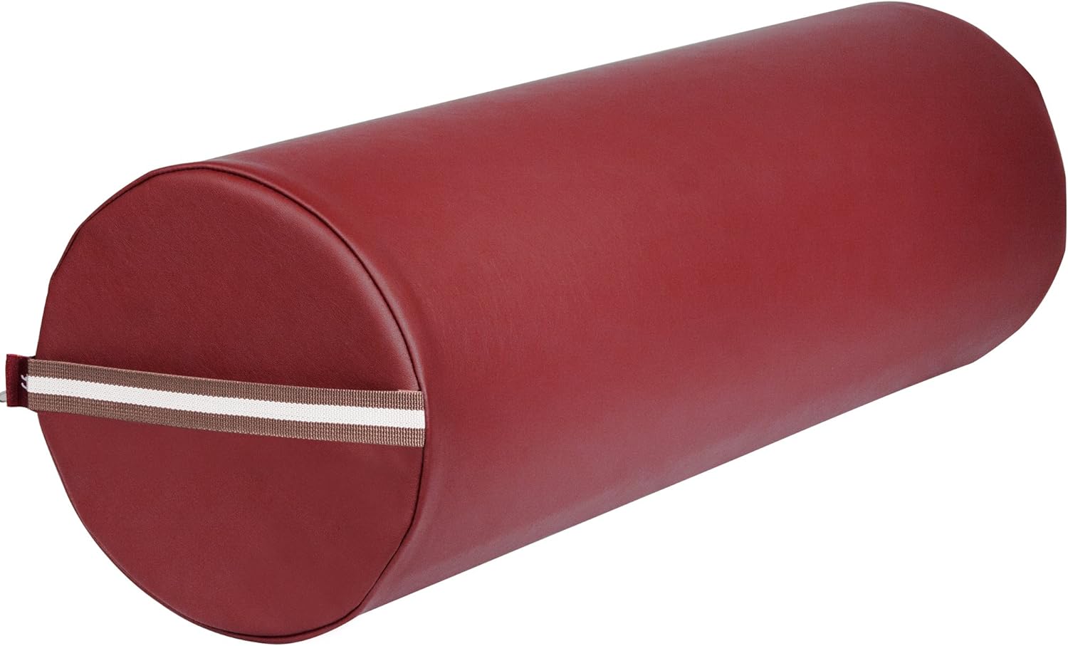 Master Massage Large 9"x26' Full Round Bolster Pillow Cushion for Massage Table ,Burgundy: Health & Personal Care
