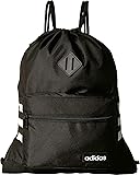 adidas Classic 3S Sackpack, Black/White, One Size