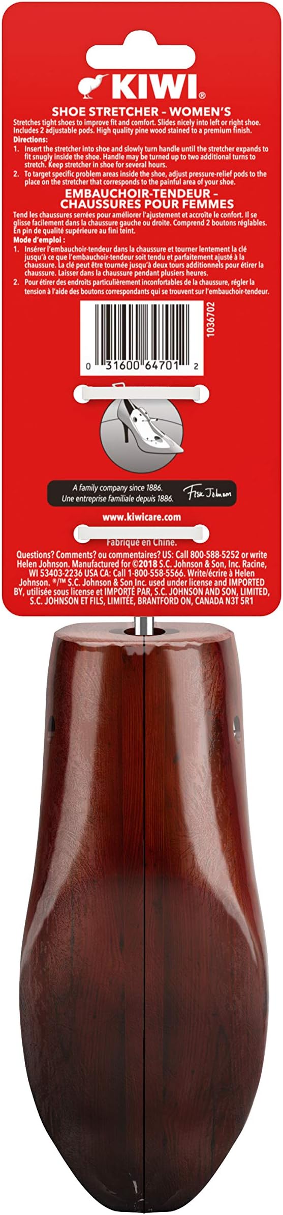 kiwi women's shoe stretcher