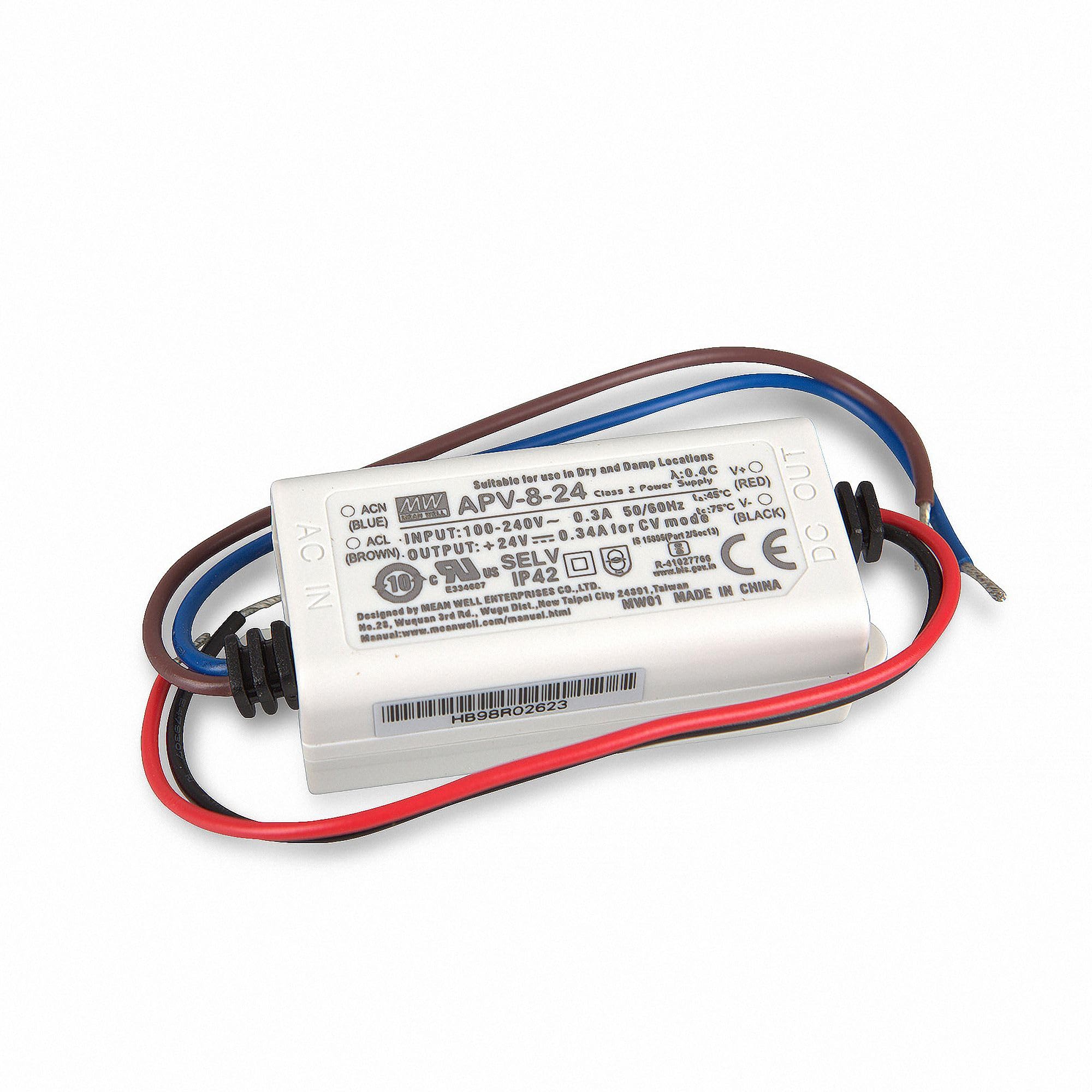 Meanwell APV 8-24 SNT 24 V/DC / 0 to 0.34 / 8W