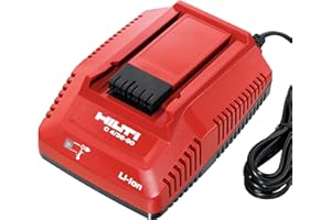 Hilti C 4/36-90 Battery Charger, Multi-Voltage Compact Charger for Hilti Li-ion Batteries, 22V and 36V Compatibility (2015764