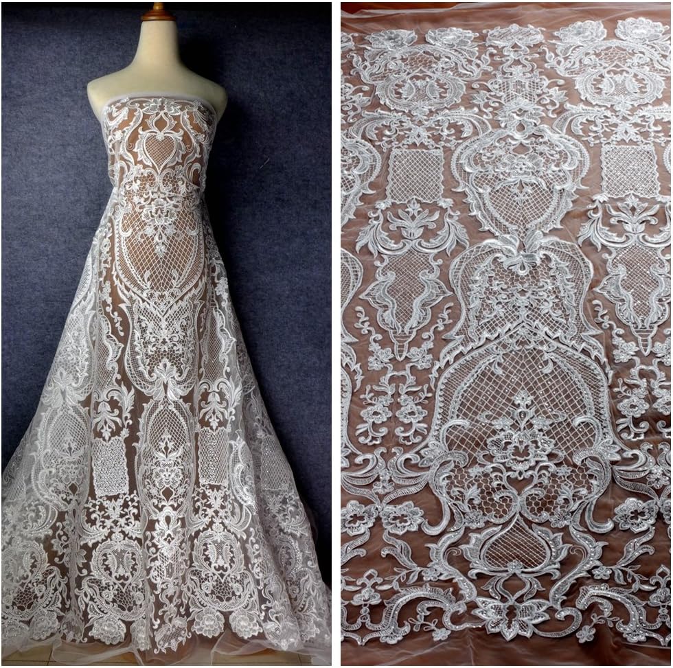 cord lace gown
