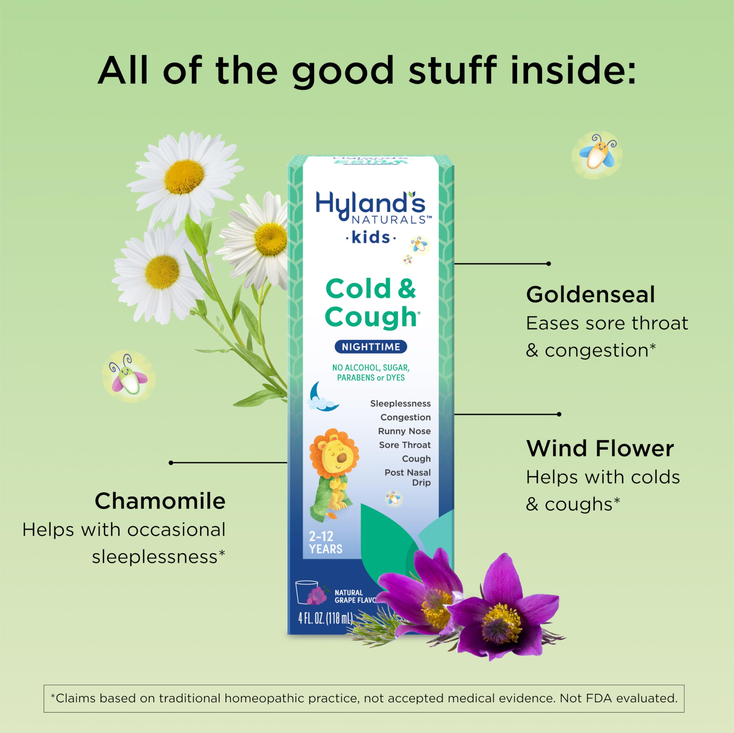 Mua Hyland's Kids Cold and Cough, Nighttime Grape Flavor Cough Syrup ...