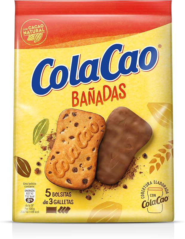 Colacao, biscoitos mergulhados, 157g
