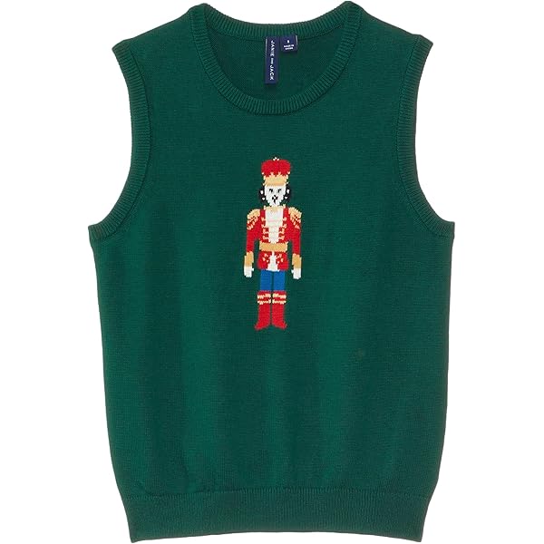 Janie And Jack Girls' Peplum Sweater Top – Sleeveless, Ribbed Knit With Decorative Buttons (Toddler To Big Kid)