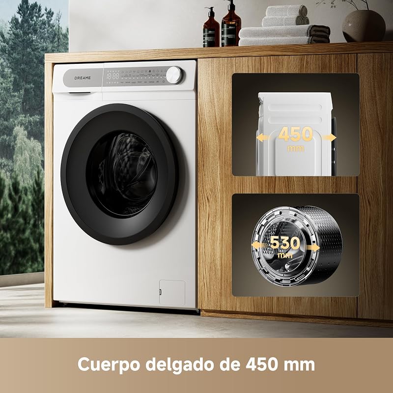 S-8kg Slim Washer, Cuerpo 450 mm