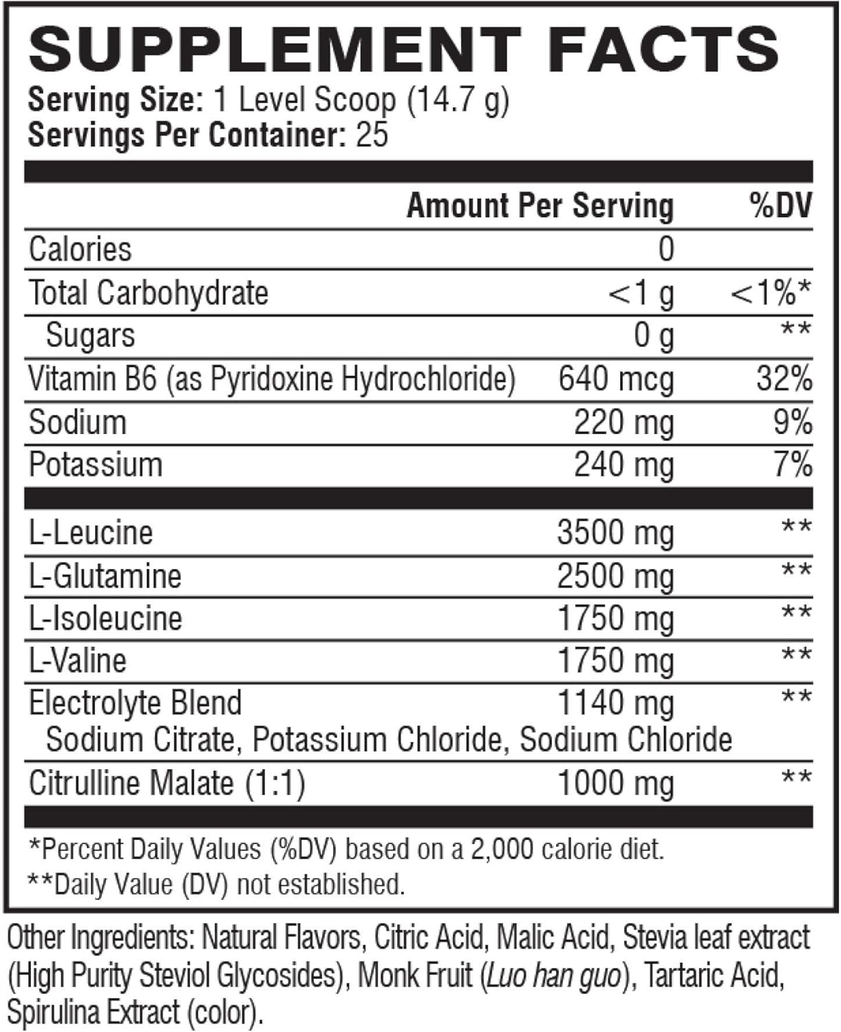 XTEND Natural Zero BCAA Powder Blueberry Lemonade | Free of Artificial Sweeteners, Flavors, and Chemical Dyes | Post Workout Drink with Amino Acids | 7g BCAAs for Men & Women | 25 Servings: Health & Personal Care