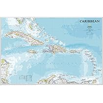 National Geographic the Americas Wall Map - Classic - Laminated