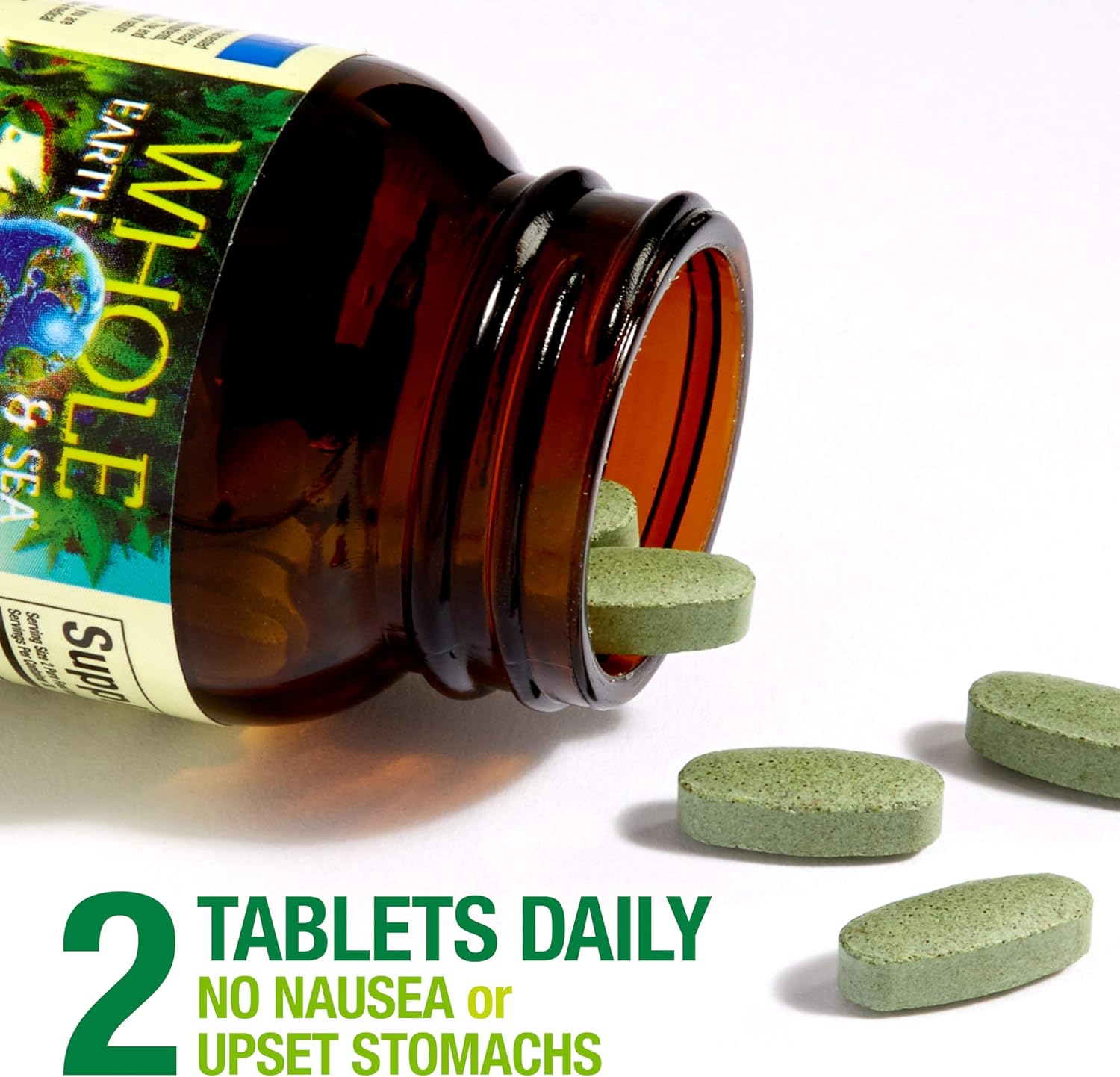 Whole Earth & Sea from Natural Factors, Women's 50+ Multivitamin & Mineral, Vegan, 60 Tablets (30 Servings): Health & Personal Care