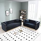 FANYE PCS Contemporary Sofa Sets Velvet Upholstered