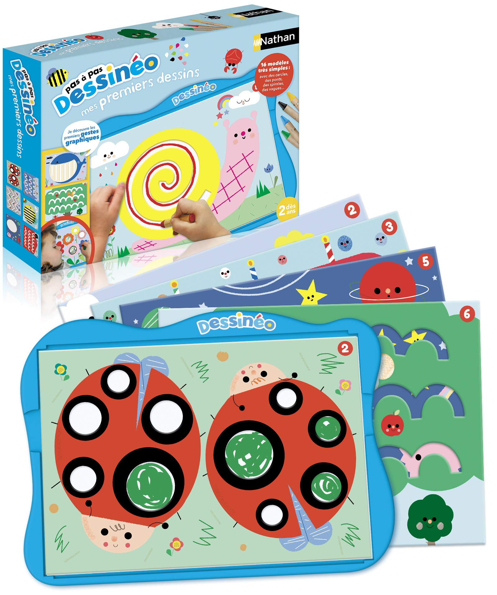 Nathan 31155 My First Learning to Draw from 2 Years, Multi-Colour